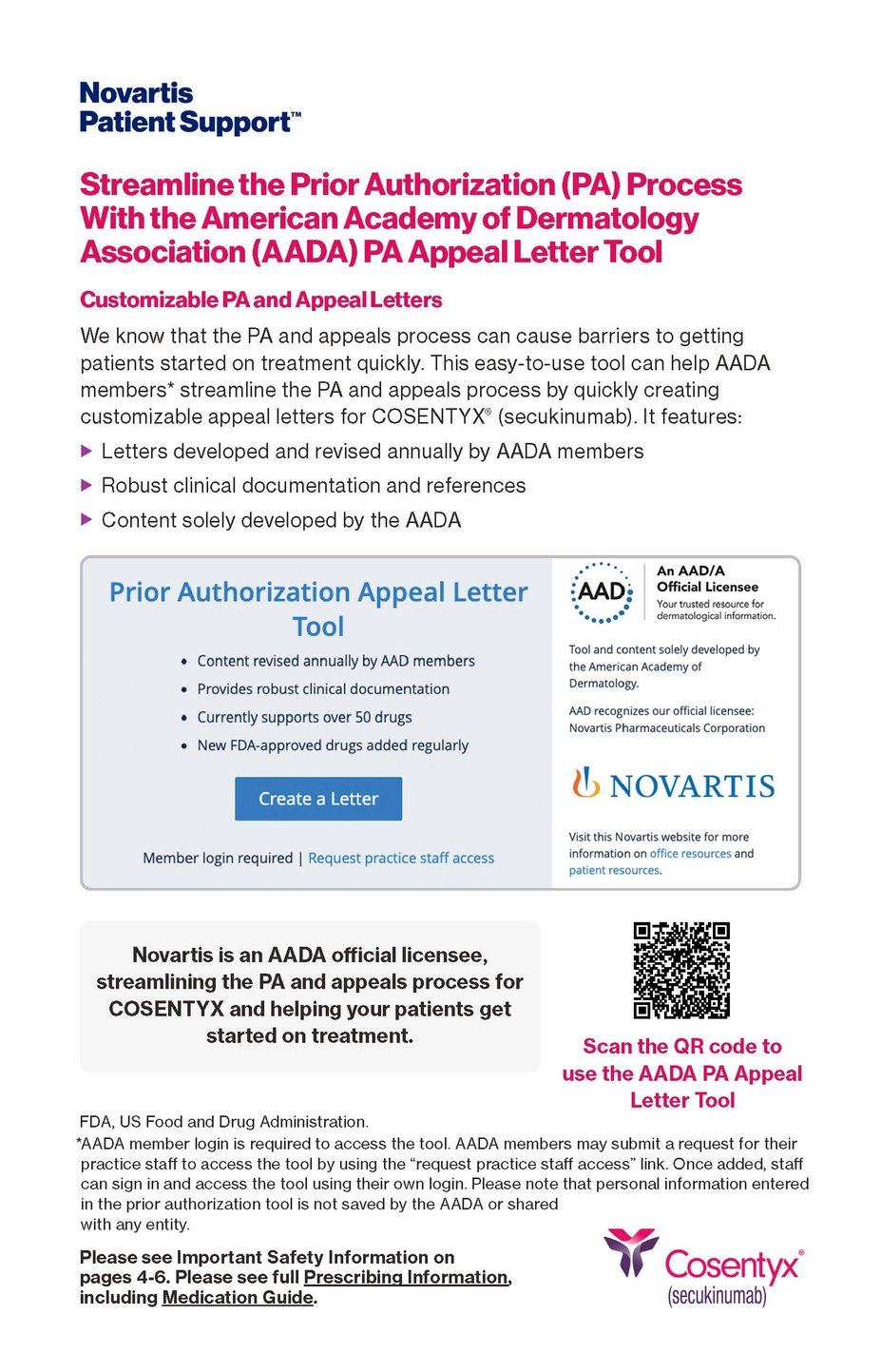 AADA PA Tool Flashcard