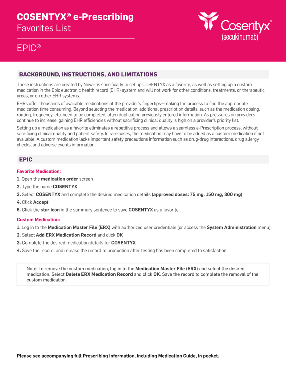 Epic Favorites List Tip Sheet