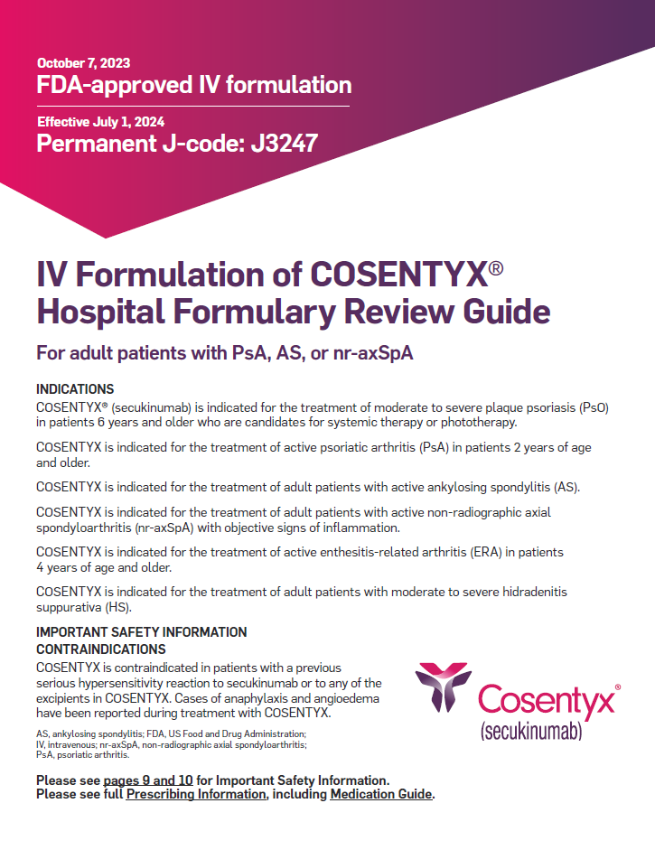 IV Hospital Review Guide