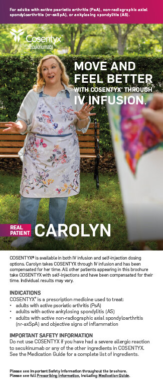 COSENTYX IV Formulation Brochure