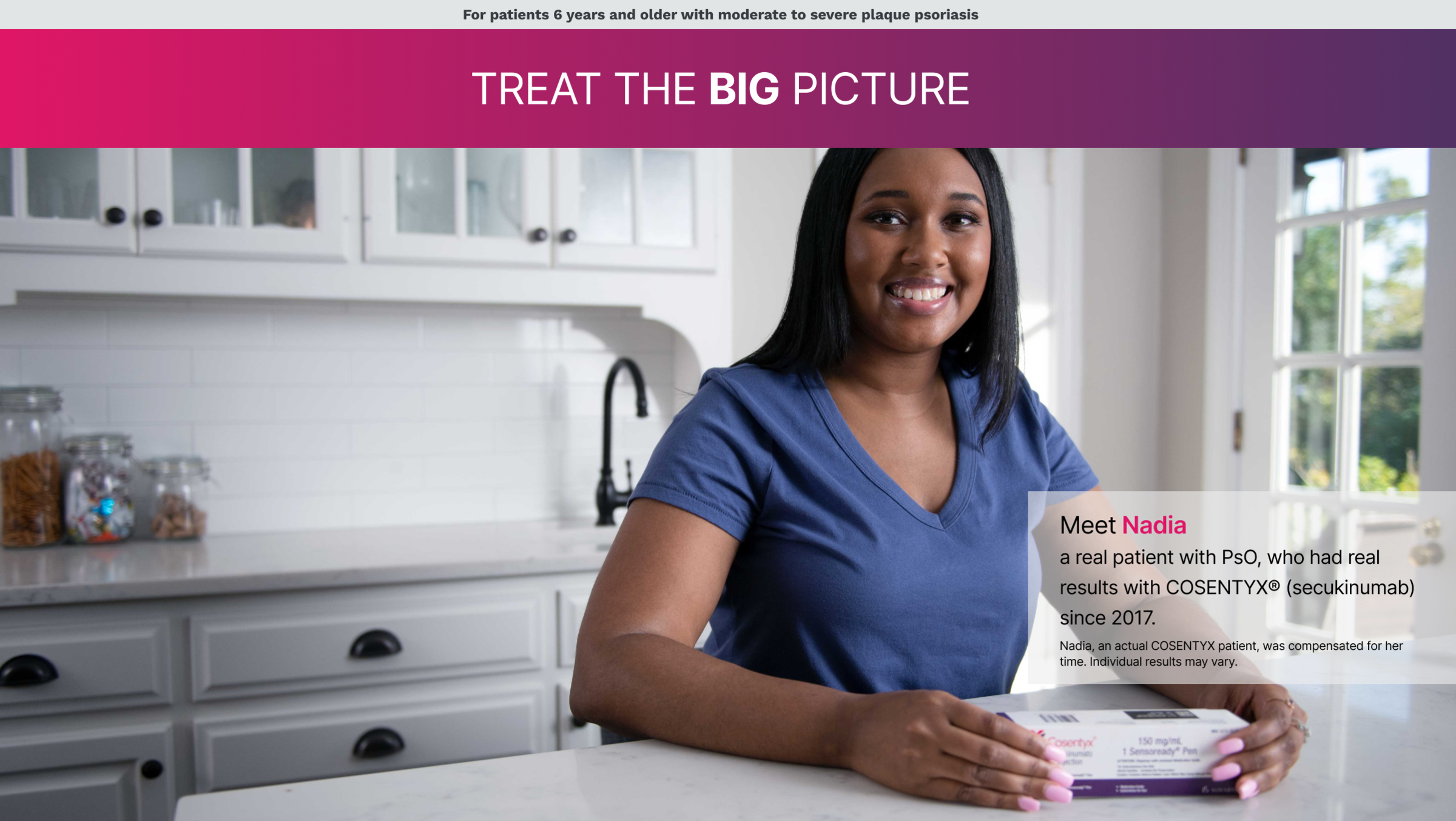 Treat the big picture